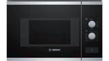 Bosch BFL520MS0 mikrobølgeovn Sort, Rustfrit stål Kombination mikroovn Indbygget 20 L 800 W