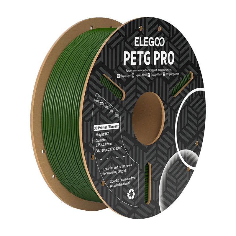 ELEGOO PETG Pro Filament (olivengrøn)
