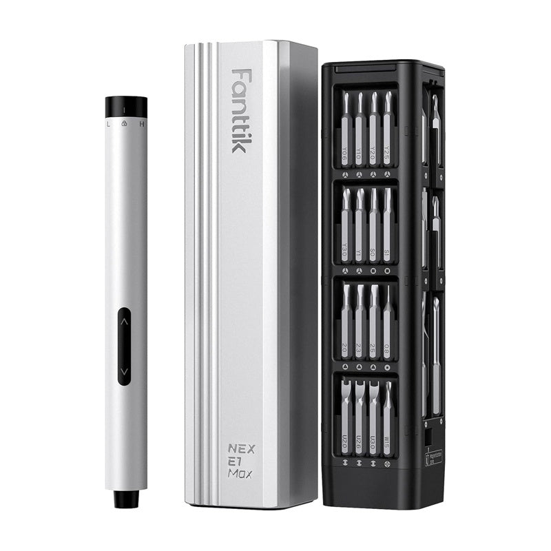 Fanttik E1 Max 3,7 V (sølv) elektrisk skruetrækker