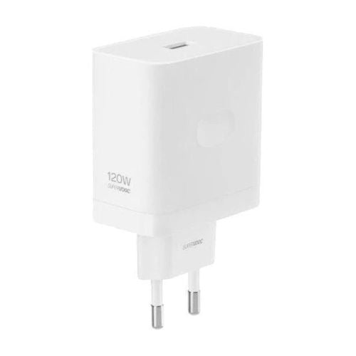 OnePlus 120W Single Port SUPERVOOC Type-A Adapter Hvid EU