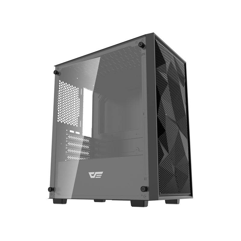 Darkflash M305 Mesh computerkasse uden vifter (sort)