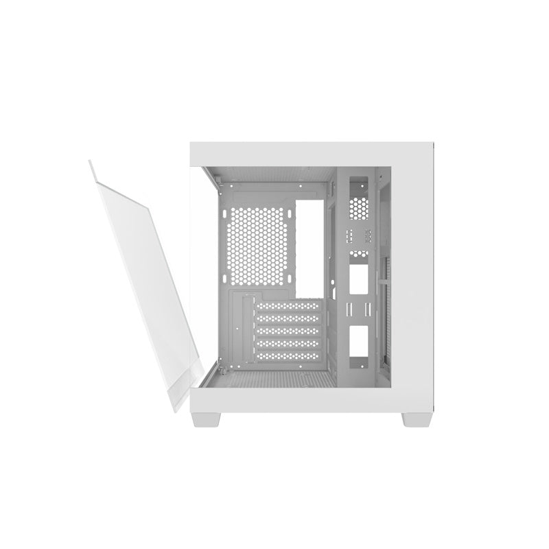 Darkflash C275P computerkasse uden vifter (hvid)