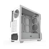 Darkflash DS900 Mesh computerkasse uden vifter (hvid)