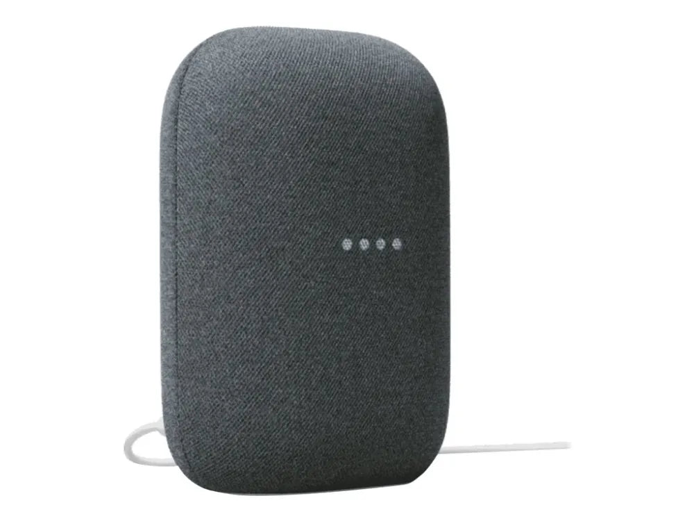 Google Nest Audio - Smart højttaler - Wi-Fi, Bluetooth - App-kontrolleret - brunsort