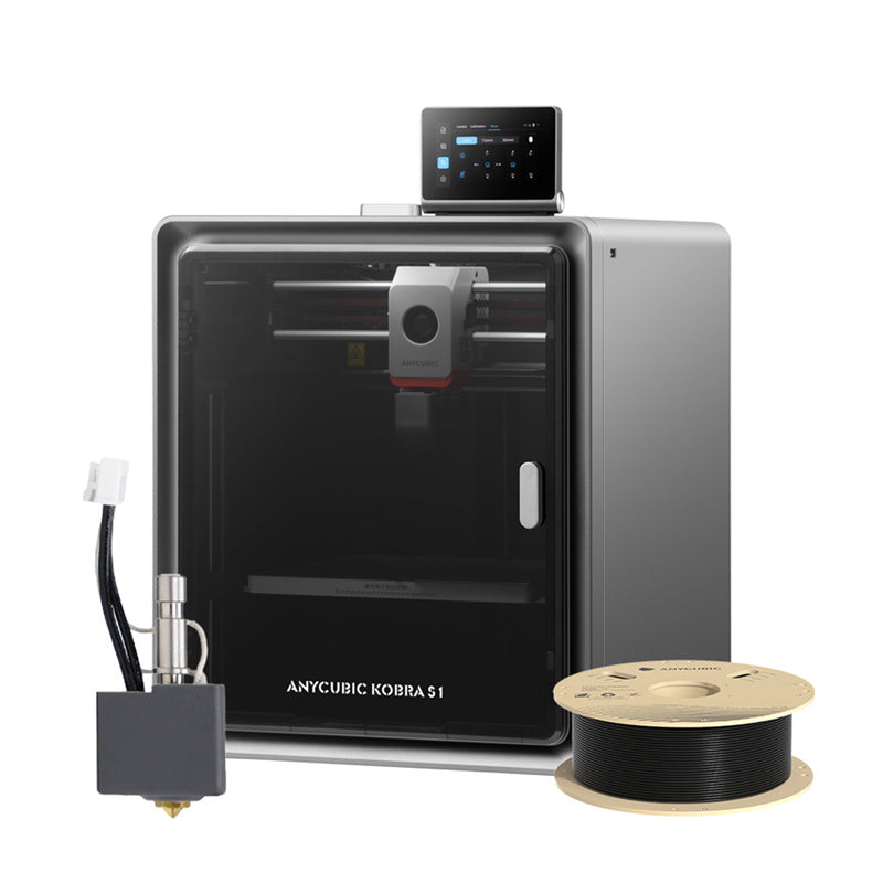 Prukarka 3D Anycubic Kobra S1 Combo + Hotend + Filament gratis