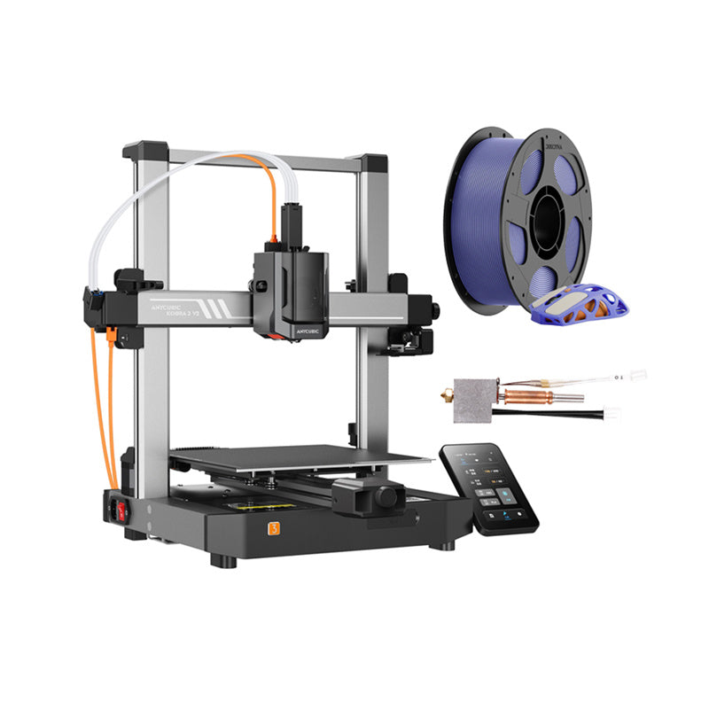 Prukarka 3D Anycubic Kobra 3 V2 Combo + Hotend + Filament gratis