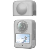 Silikon dæk med objektiv PULUZ DJI Osmo 360 (grå)