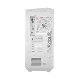 Darkflash DY460 computercase (hvid) + 4 ARGB-ventilatorer