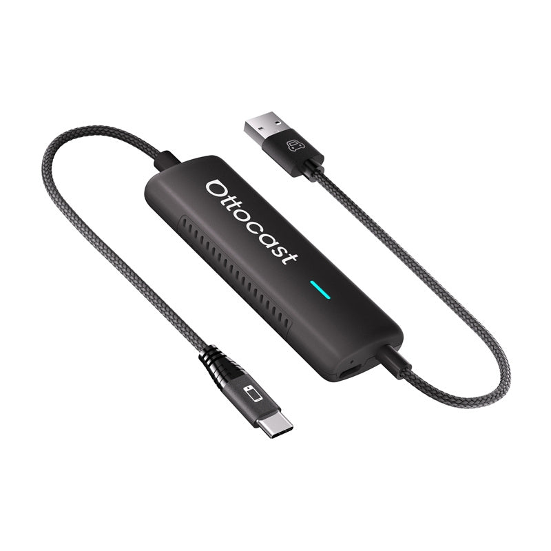 Ottocast trådløs bil adapter med MirrorCast