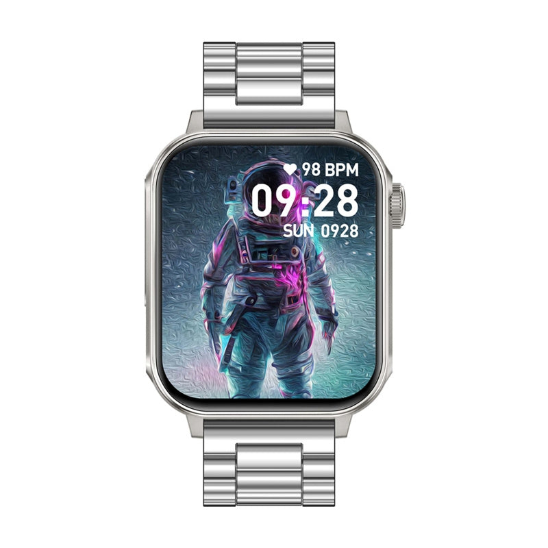 Colmi P80 smartwatch (stål og sølv)