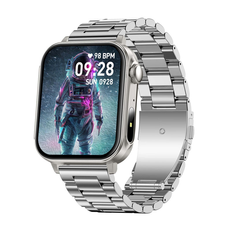 Colmi P80 smartwatch (stål og sølv)