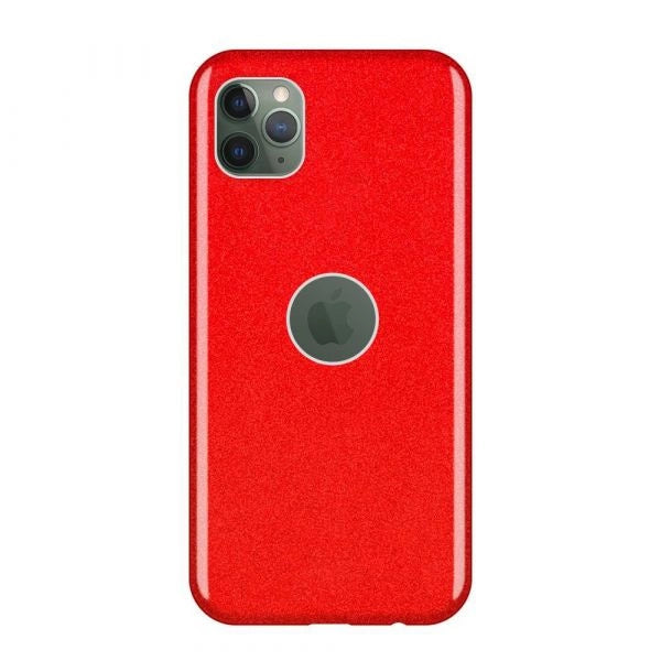 Wozinsky Glitter Case Shining Cover til iPhone 11 Pro rød