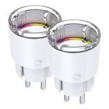 Gosund EP2-Z ZigBee smart stikkontakt (to pakker) 10A