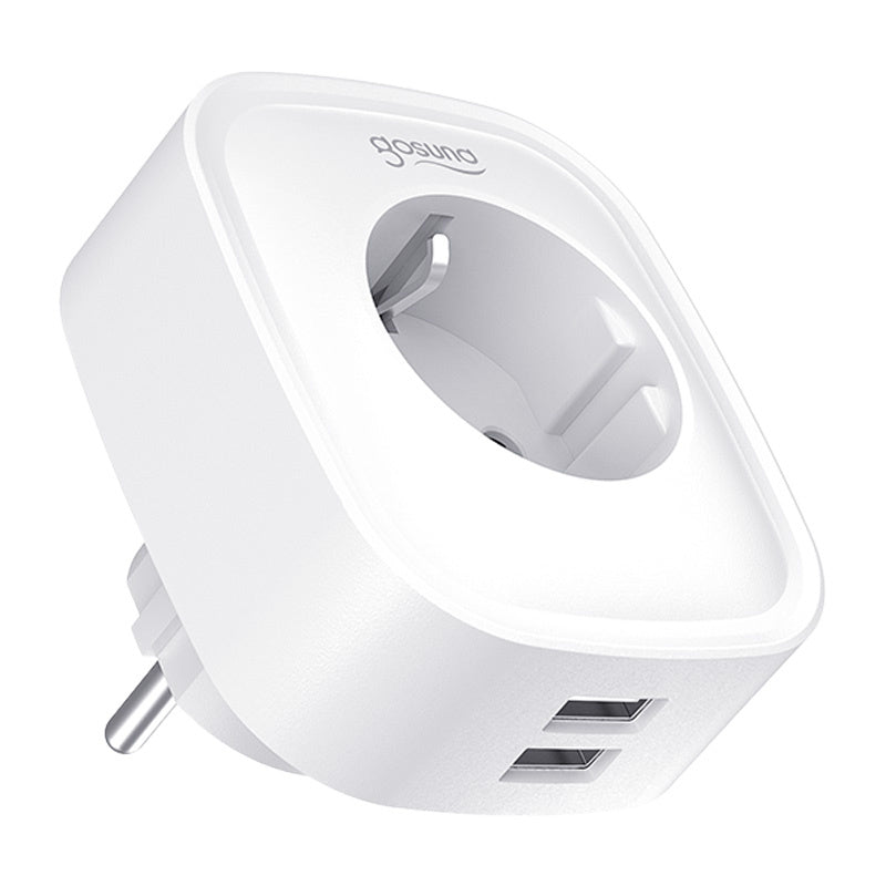 Gosund SP112-M 2xUSB WiFi smart socket (to-pakke) (Xiaomi)