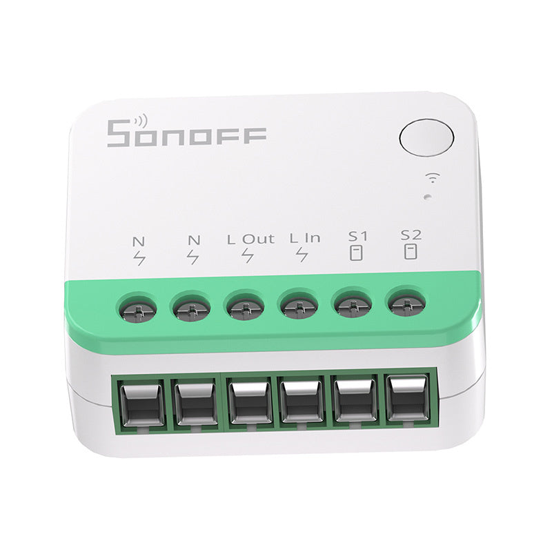 Sonoff MINIR4M Matter smart WiFi-mini-switch (HomeKit, SmartThings, Home Assistant).