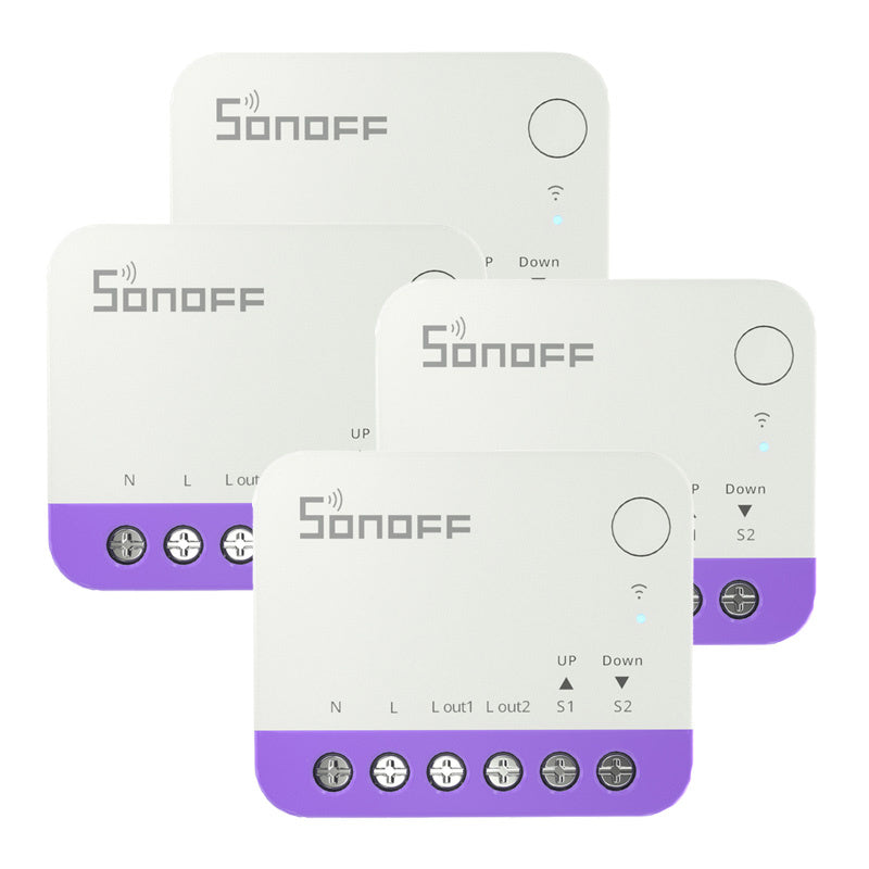 Sonoff MINI-RBS WiFi Smart Mini Roller Shutter Switch (4 st.)