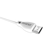 Dudao kabel micro USB kabel 2,4A 2m hvid (L4M 2m hvid)