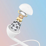Dudao 3,5 mm headset hvid (X10S hvid)