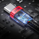 Baseus CATKLF-ALG1 USB-C - USB-C PD QC kabel 100W 5A 2m - grå