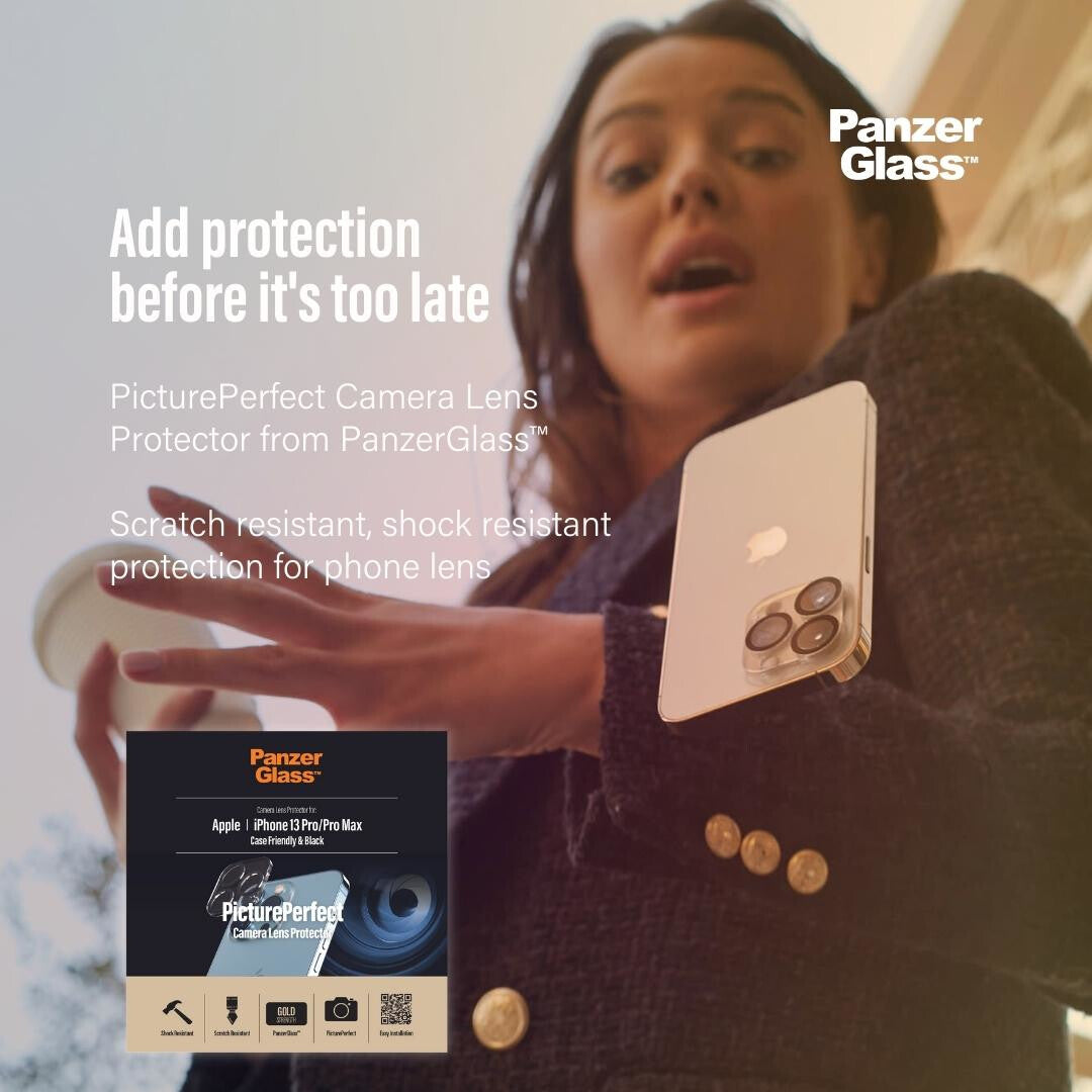 PanzerGlass ® PicturePerfect Kameralinsebeskytter iPhone 13 Pro | 13 Pro Max