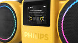 Philips The Roller Bærbar stereohøjttaler Gul 60 W