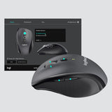 Logitech Marathon M705 mus Kontor Højre hånd RF trådløst Optisk 1000 dpi