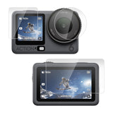 Puluz hærdet glas sæt til DJI Osmo Action 6 (3 stykker).