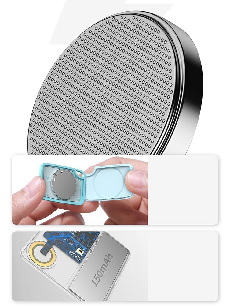 Baseus T2 keychain mini wireless key and other object finder white (ZLFDQT2-02)
