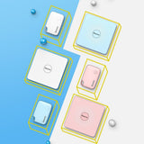 Baseus T2 keychain mini wireless key and other object finder white (ZLFDQT2-02)