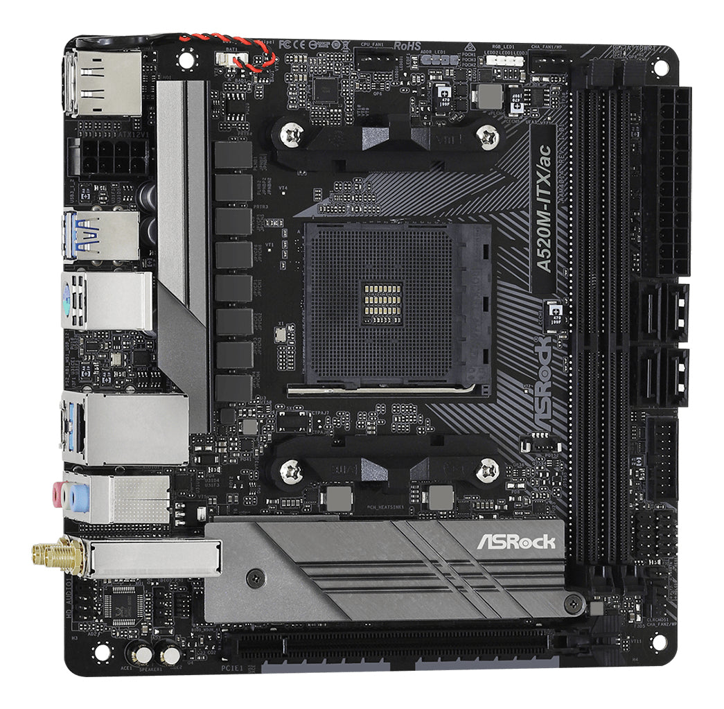 ASRock A520M-ITX/ac Mini ITX AM4 AMD A520
