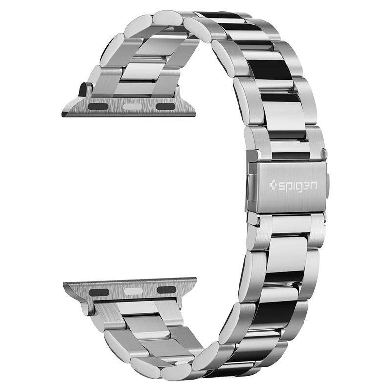 Spigen Modern Fit Band til Apple Watch 4/5/6/7/8/SE (38/40/41 mm) - Sølv
