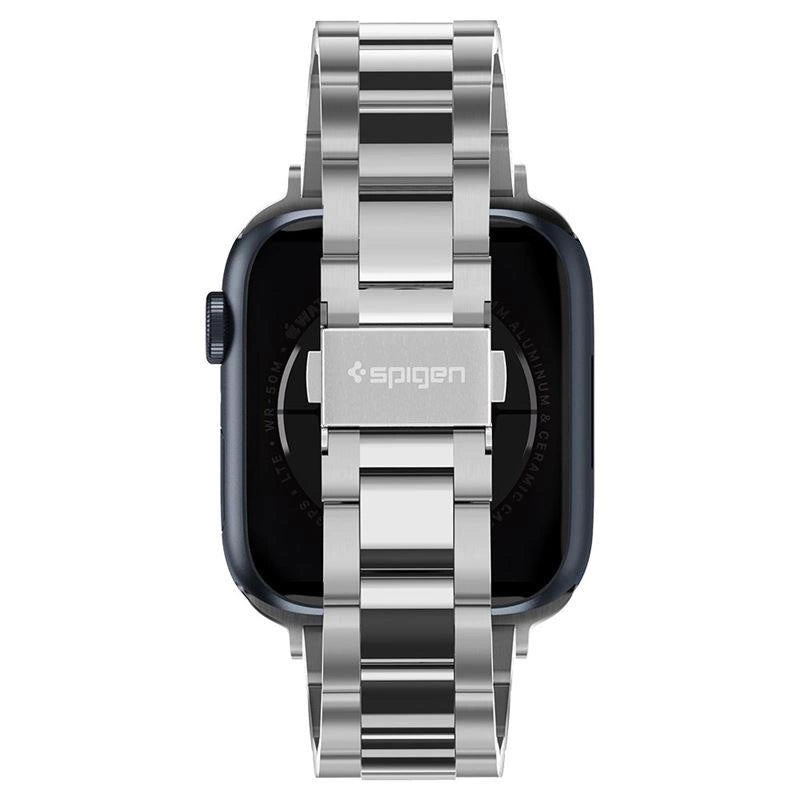 Spigen Modern Fit Band til Apple Watch 4/5/6/7/8/SE (38/40/41 mm) - Sølv