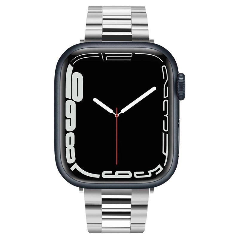 Spigen Modern Fit Band til Apple Watch 4/5/6/7/8/SE (38/40/41 mm) - Sølv