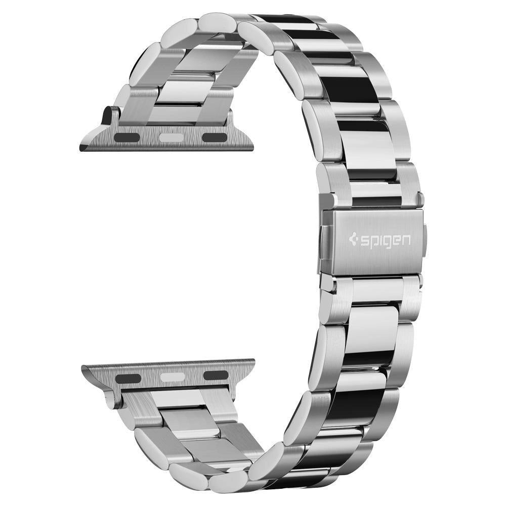 Spigen Modern Fit Band til Apple Watch 4/5/6/7/8/SE (38/40/41 mm) - Sølv