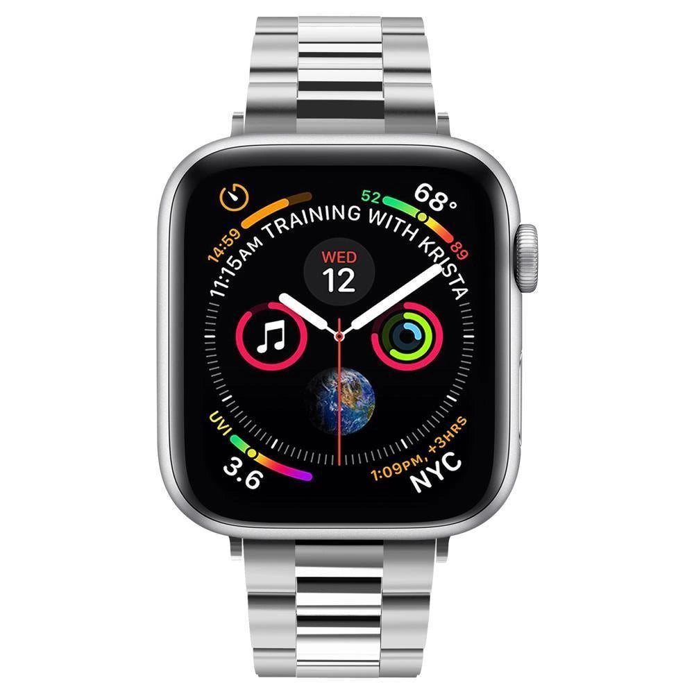 Spigen Modern Fit Band til Apple Watch 4/5/6/7/8/SE (38/40/41 mm) - Sølv