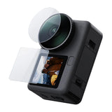 Telesin hærdet glas sæt til DJI Osmo Action 6 (Objektiv + skærm)