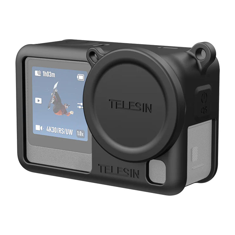Telesin silikone beskyttelsesfoder til DJI Osmo Action 6 (sort)