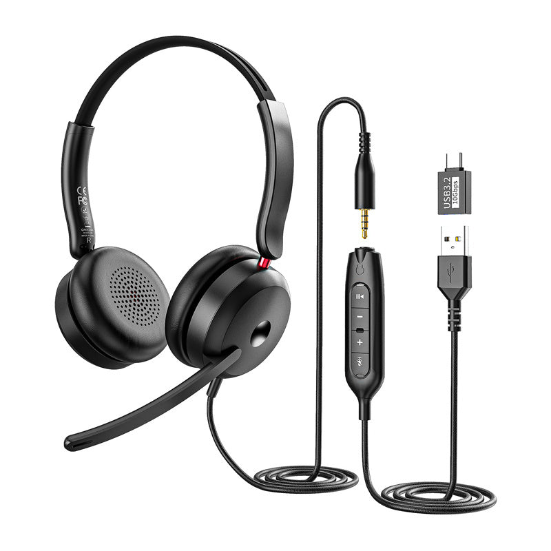 ONIKUMA X81 gaming-hovedtelefoner (sort)