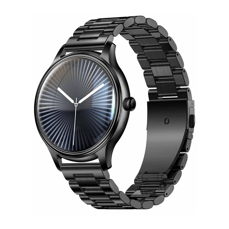 COLMI L28 Smart Watch (sort + sort stålrem)