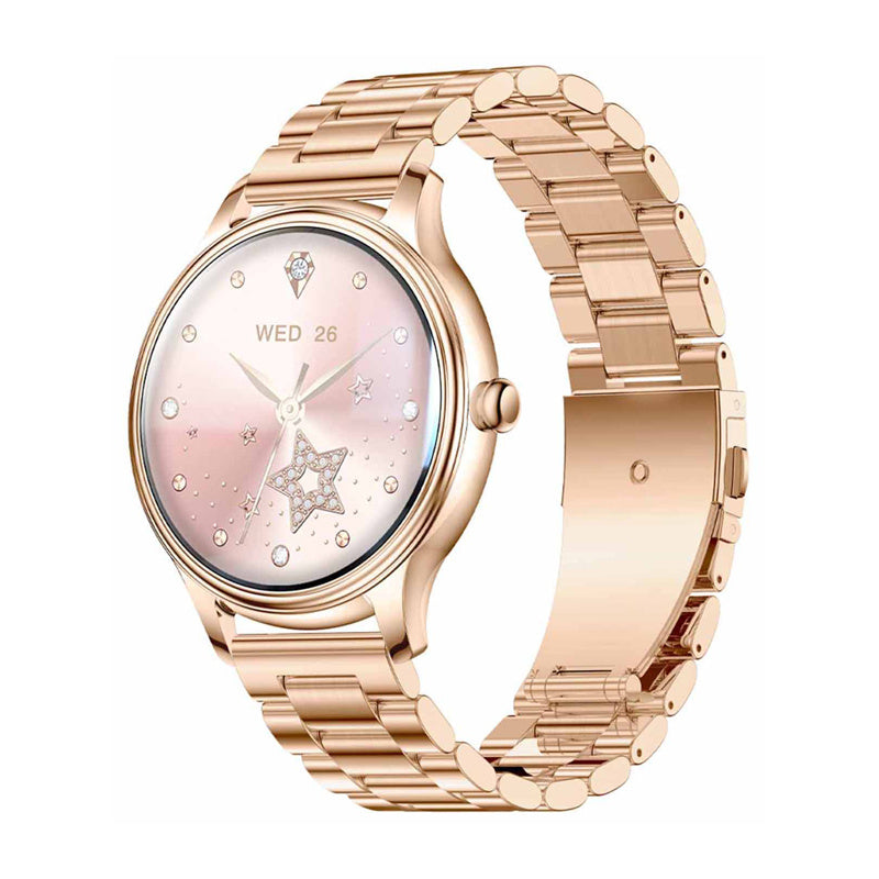 COLMI L28 Smart Watch (guld + guld stålrem)