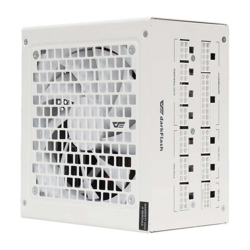 DarkFlash PMT1050 computer strømforsyning (hvid)