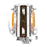Aktiv køling til processoren Darkflash E400 PLUS (hvid)