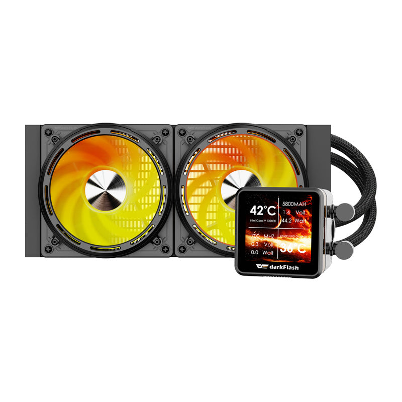 CPU-vandkøling DE240 (sort)