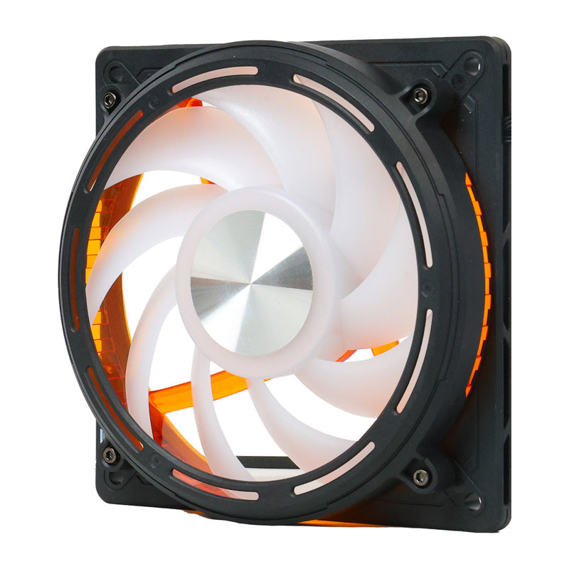 Darkflash DE8-køleventilator (sort)