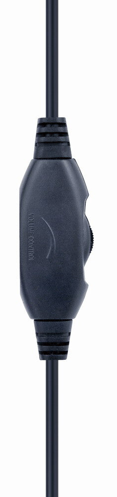 Gembird GHS-05-R hovedtelefoner/headset Ledningsført Spil Sort, Rød