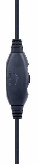 Gembird GHS-05-R hovedtelefoner/headset Ledningsført Spil Sort, Rød