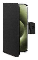 Celly WALLY1078 mobiltelefon etui 15,5 cm (6.1") Tegnebogsetui Sort