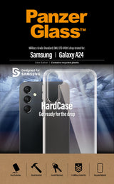 PanzerGlass ® HardCase Transparent Samsung Galaxy A24