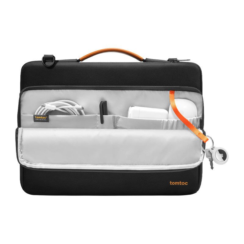 TOMTOC Defender-A40 bærbar skuldertaske 16" (sort)