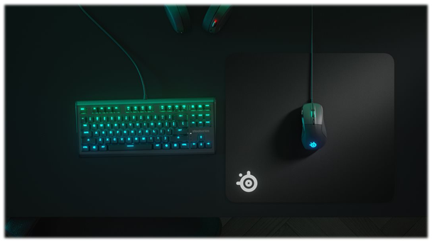 STEELSERIES Surface QcK+ Mousepad, large - Musemåtte